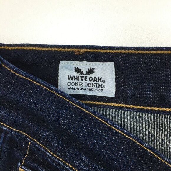 LUCKY BRAND Logo Hardware Charlie Skinny Ankle Dark Wash 5 Pocket Jeans - Picture 4 of 16